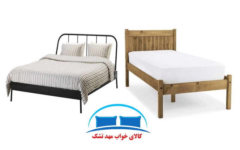 تخت خواب چوبی بهتر است یا فلزی؟ چرا؟